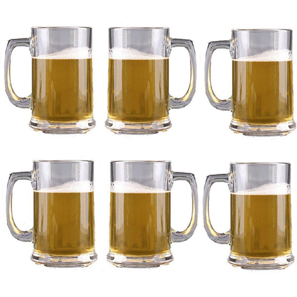 Isaak Beer Mug (450 ML) - Set Of Six