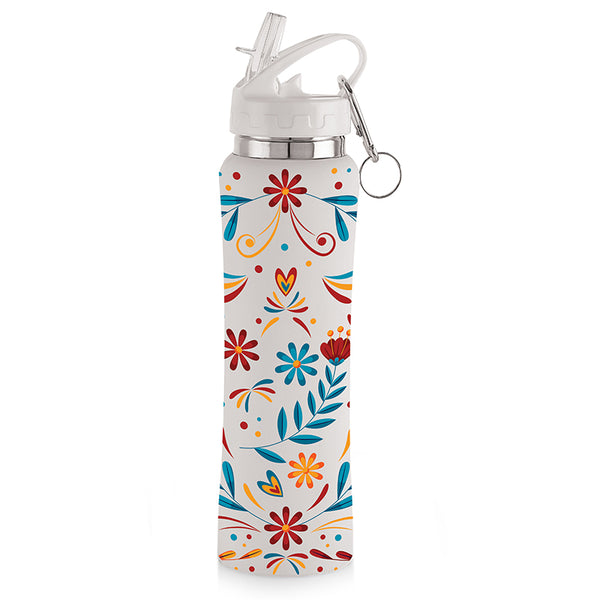 Buy Stella Flora Sipper Water Bottle (White) - 750 ML Sipper from Vaaree