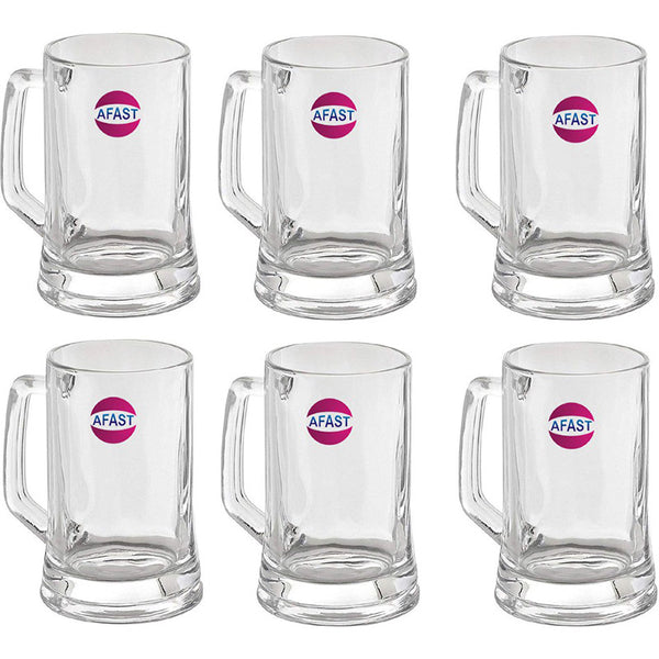 Bira Beer Mug (400 ML) - Set Of Six