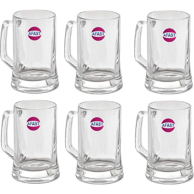 Buy Bira Beer Mug (400 ML) - Set Of Six Beer Mug from Vaaree