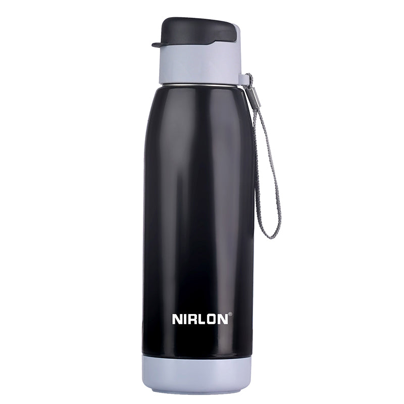 Buy Niora Water Bottle (Black) - 750 ML Bottle from Vaaree