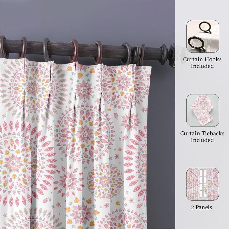 Buy Mandla Double Pinch Pleat Medium Width Curtain Curtains from Vaaree