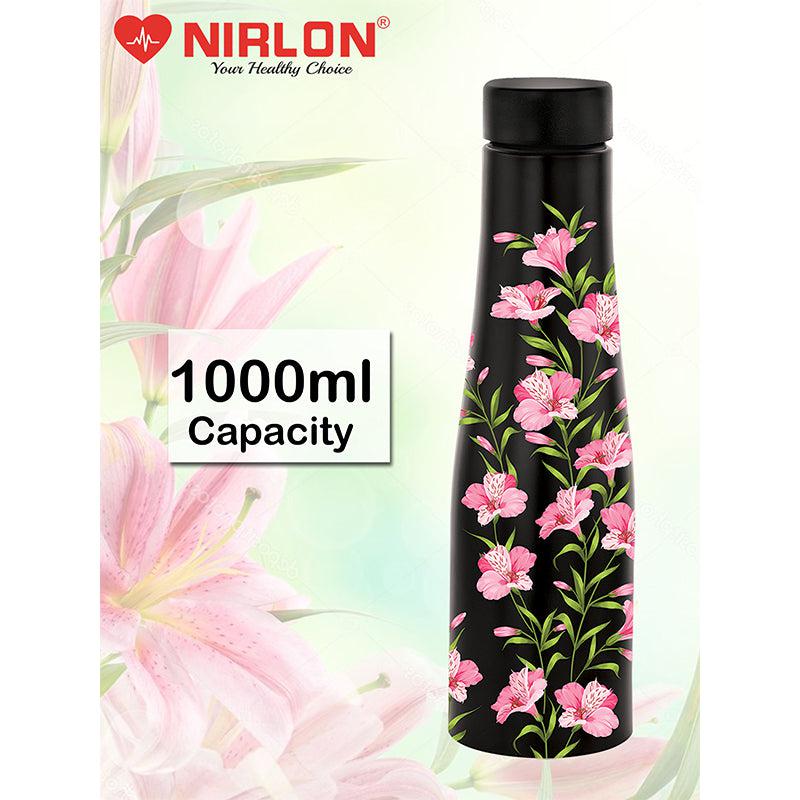 Buy Pink Bud Flora Water Bottle - 1000 ML Bottle from Vaaree