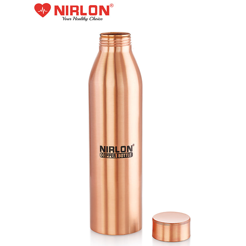 Buy Trivana Copper Water Bottle - 950 ML Bottle from Vaaree