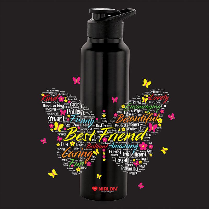 Buy Best Friends Water Bottle - 1000 ML Bottle from Vaaree