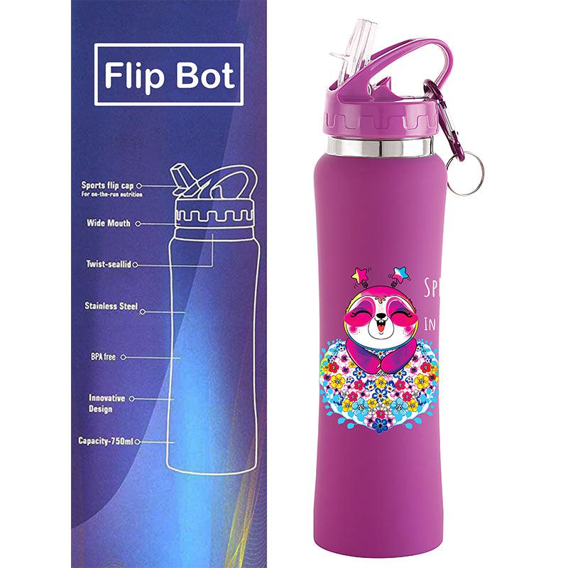 Buy Lavender Teddy Sipper Water Bottle - 750 ML Sipper from Vaaree