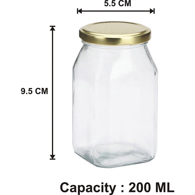 Buy Maksim Storage Jar (200 ML) - Set Of Ten Jar from Vaaree