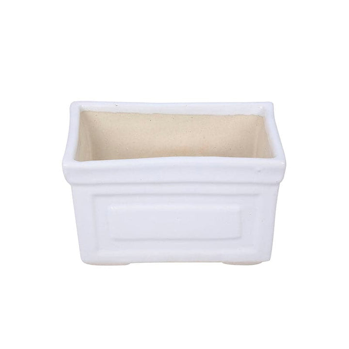 Buy Quanta White Planter - Set Of Three at Vaaree online | Beautiful Pots & Planters to choose from