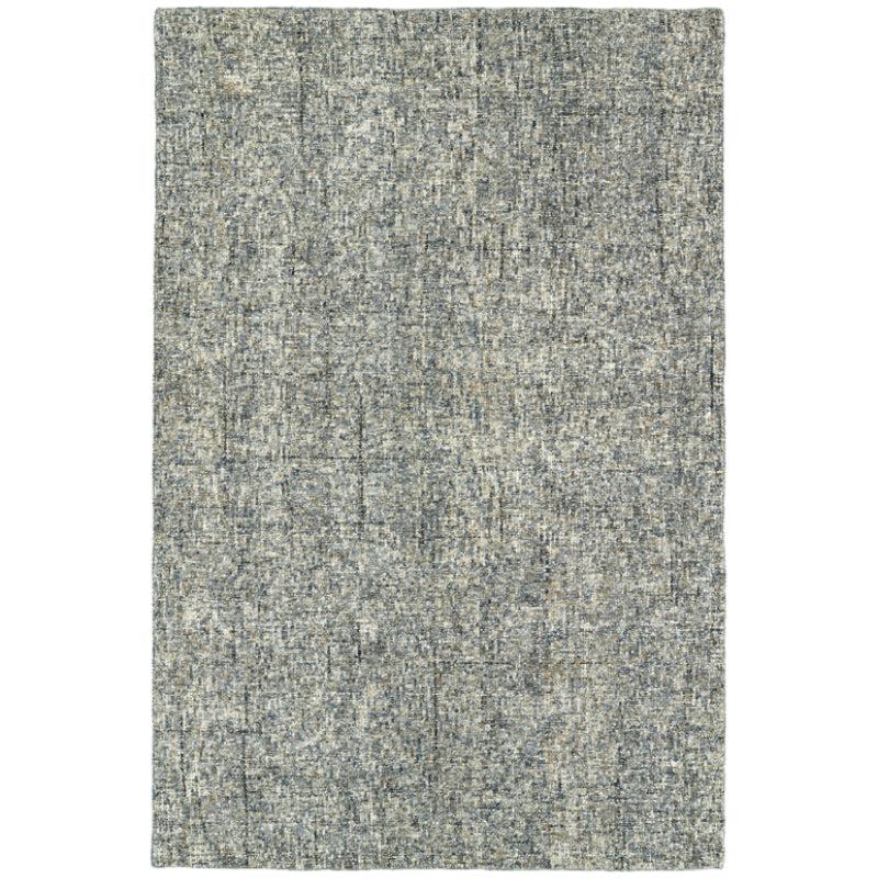 Buy Handloom Harmony Hand Woven Rug - Blue & Brown Rugs from Vaaree