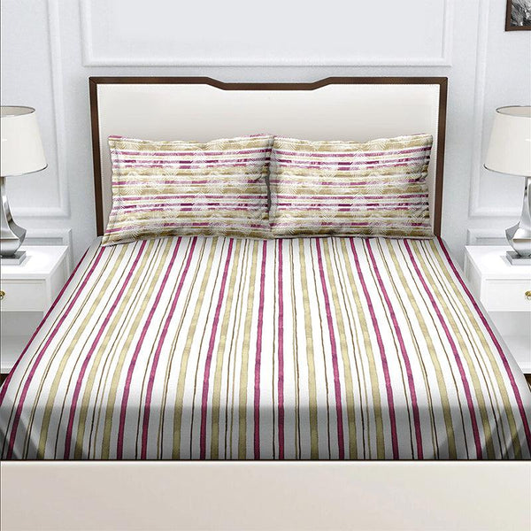 Bedsheets - Niko Stripes Bedsheet