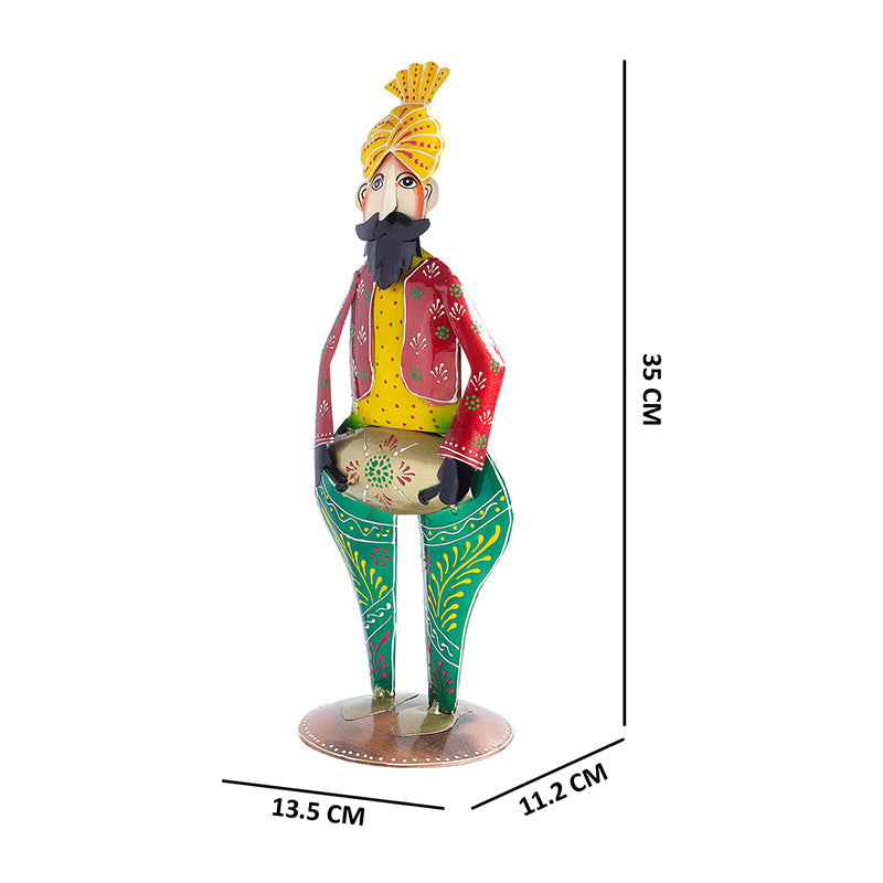 Showpieces - Sardar Folk Musician Decorative Showpiece