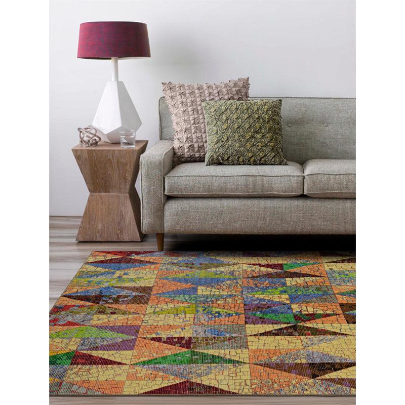 Buy Katya Geometric Carpet - Multicolor Carpet from Vaaree