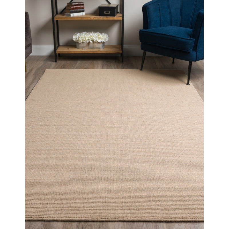 Buy Ethereal Hand Woven Rug - Cream Rugs from Vaaree