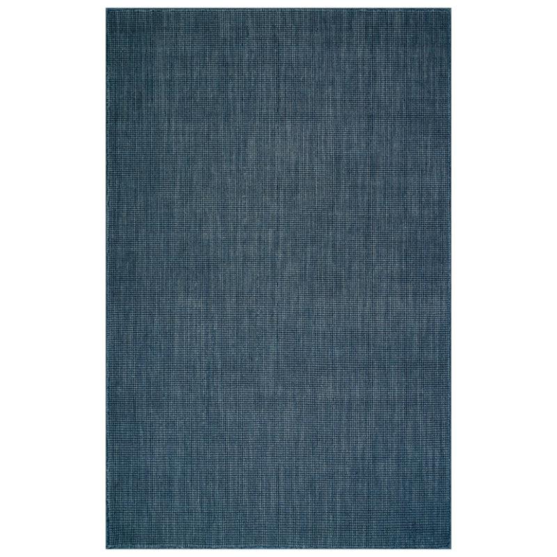 Buy Handloom Legacy Rug - Blue & Grey Rugs from Vaaree