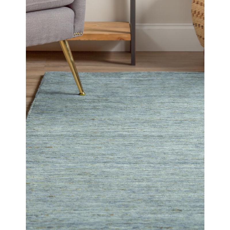 Buy Leyla Hand Woven Rug - Teal Rugs from Vaaree