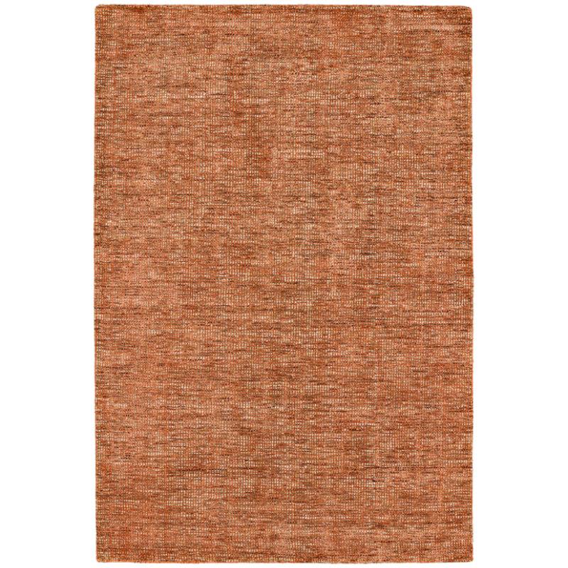 Buy Thread Tale Hand Woven Rug - Orange & Brown Rugs from Vaaree