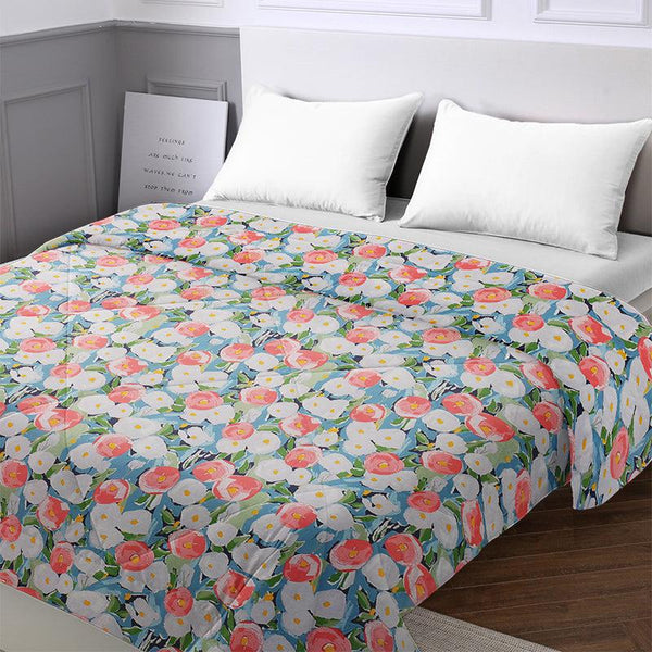 Buy Liam Floral Comforter Comforters & AC Quilts from Vaaree