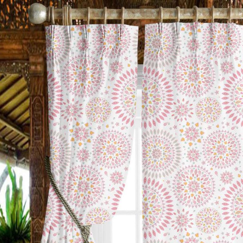 Buy Mandala Tab Top Short Width Curtain Curtains from Vaaree