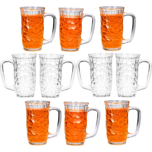 Luka Beer Mug (450 ML) - Set Of Ten