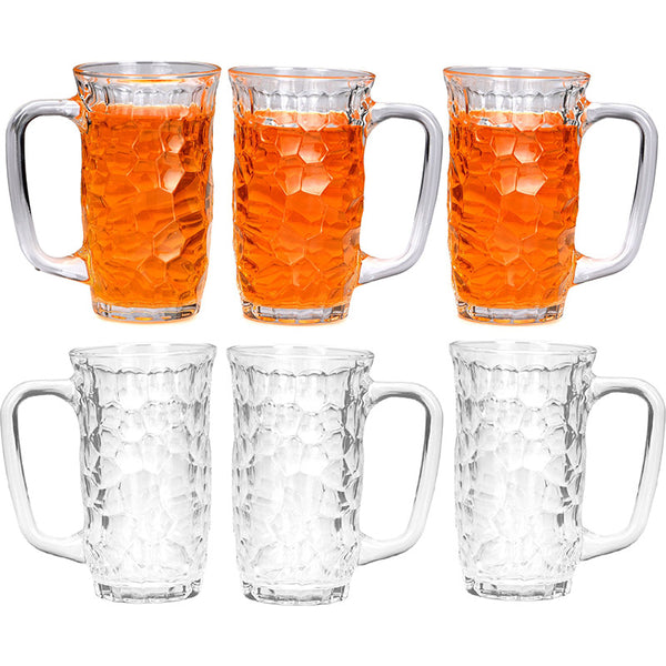 Luka Beer Mug (450 ML) - Set Of Six