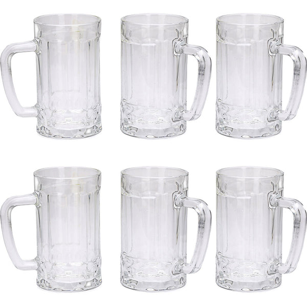 Losif Beer Mug (400 ML) - Set Of Six