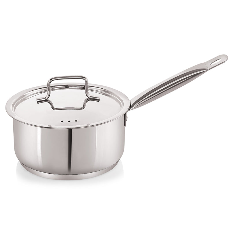 Buy Nirlon Steel Saucepan With Lid - 1200 ML/6 Inches Saucepan from Vaaree