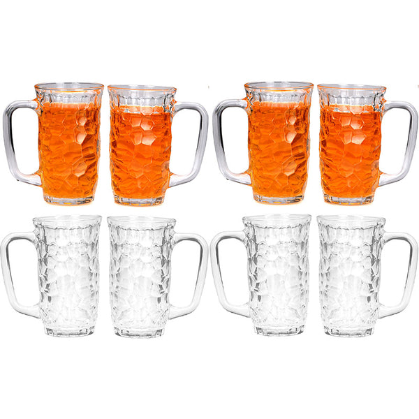 Luka Beer Mug (450 ML) - Set Of Eight