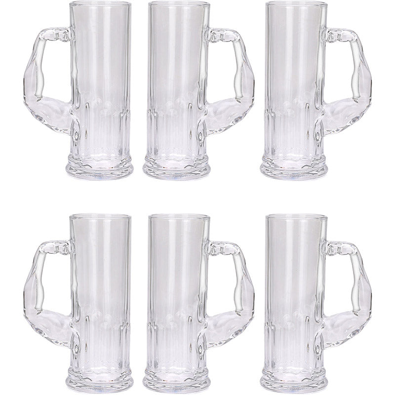 Buy Pasha Beer Mug (600 ML) - Set Of Six Beer Mug from Vaaree