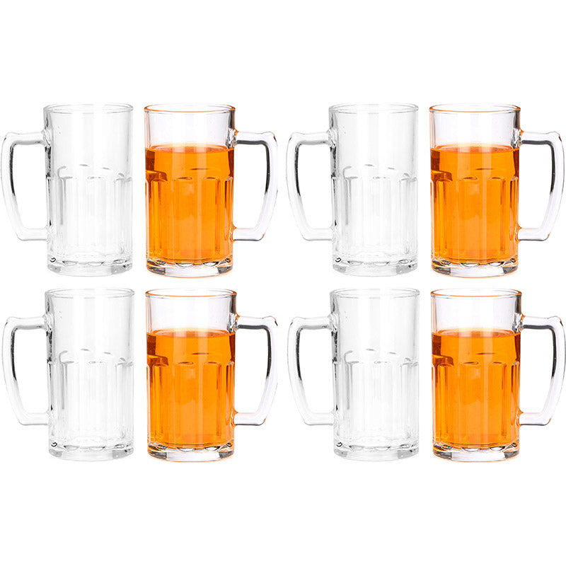 Buy Lukyan Beer Mug (600 ML) - Set Of Eight Beer Mug from Vaaree