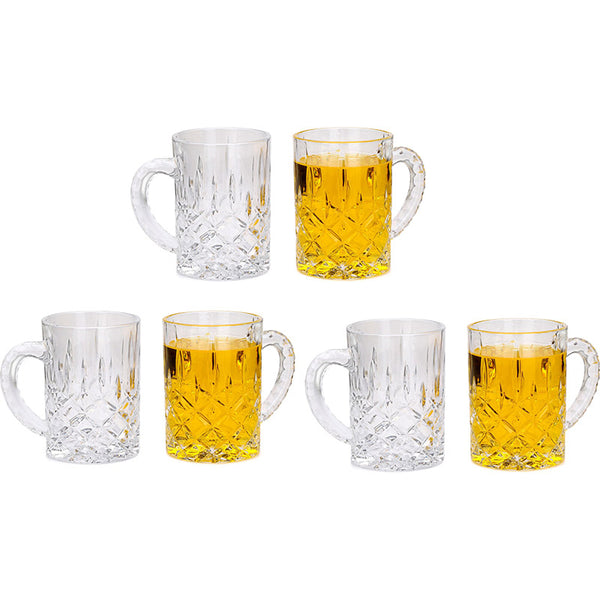 Abrasha Beer Mug (450 ML) - Set Of Six