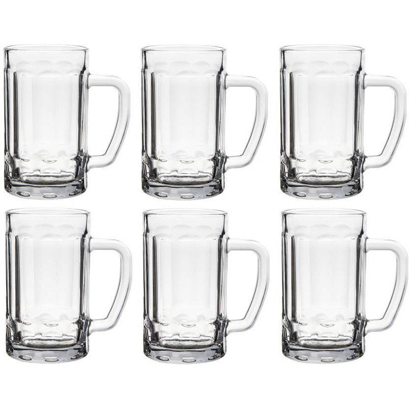 Buy Ivan Beer Mug (400 ML) - Set Of Six Beer Mug from Vaaree