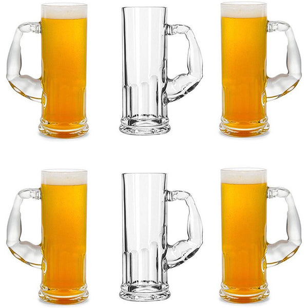 Misty Beer Mug (600 ML) - Set Of Six