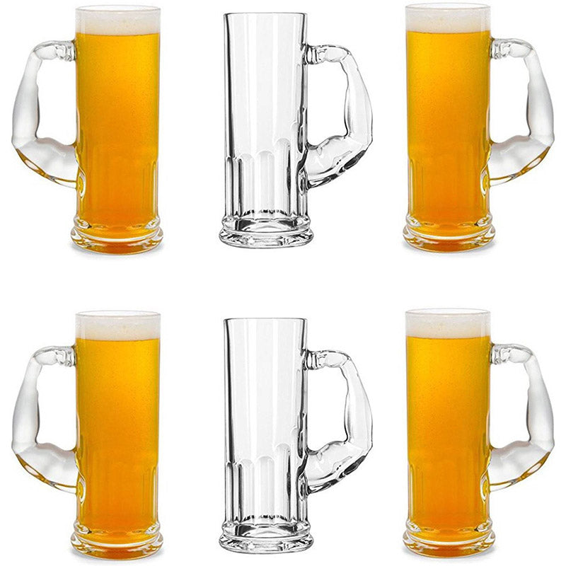 Buy Misty Beer Mug (600 ML) - Set Of Six Beer Mug from Vaaree