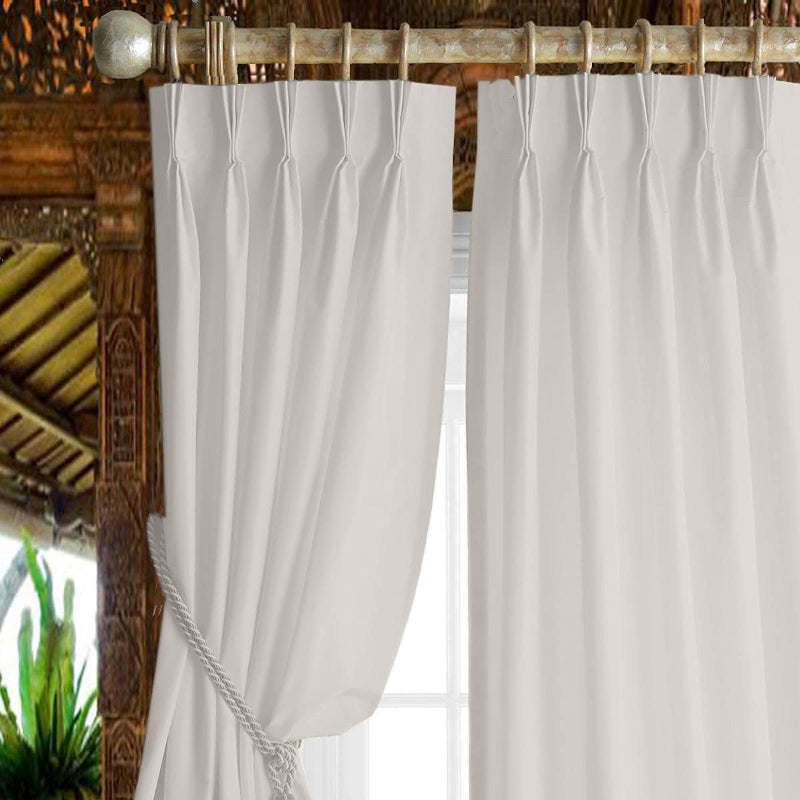 Buy Esme Tab Top Short Width Curtain - White Curtains from Vaaree