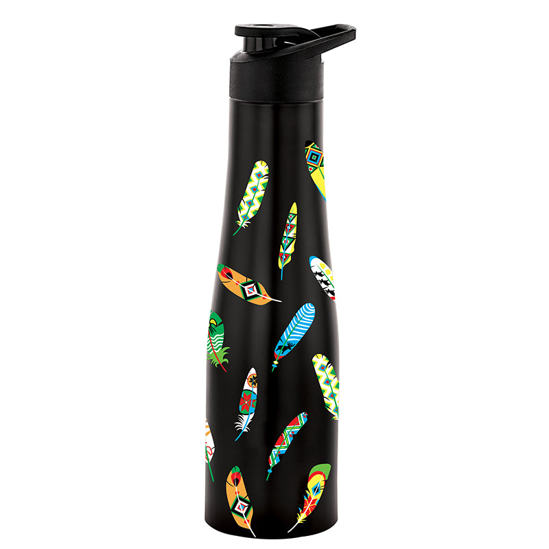 Buy Boho Feather Water Bottle - 1000 ML Bottle from Vaaree