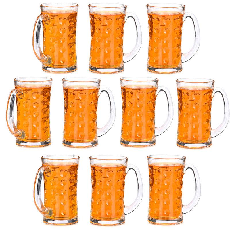 Buy Lazar Beer Mug (400 ML) - Set Of Ten Beer Mug from Vaaree