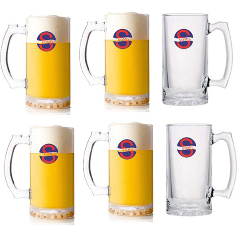 Buy Herio Beer Mug (500 ML) - Set Of Six Beer Mug from Vaaree