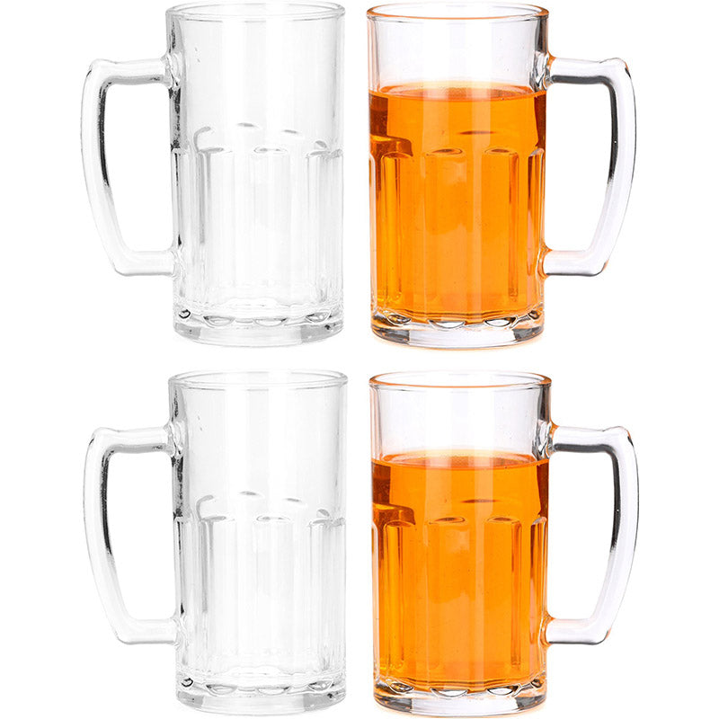 Buy Lukyan Beer Mug (600 ML) - Set Of Four Beer Mug from Vaaree