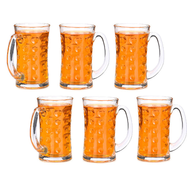 Lazar Beer Mug (400 ML) -  Set Of Six