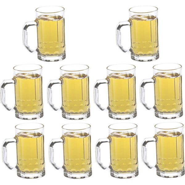 Lukyan Beer Mug (600 ML) - Set Of Ten