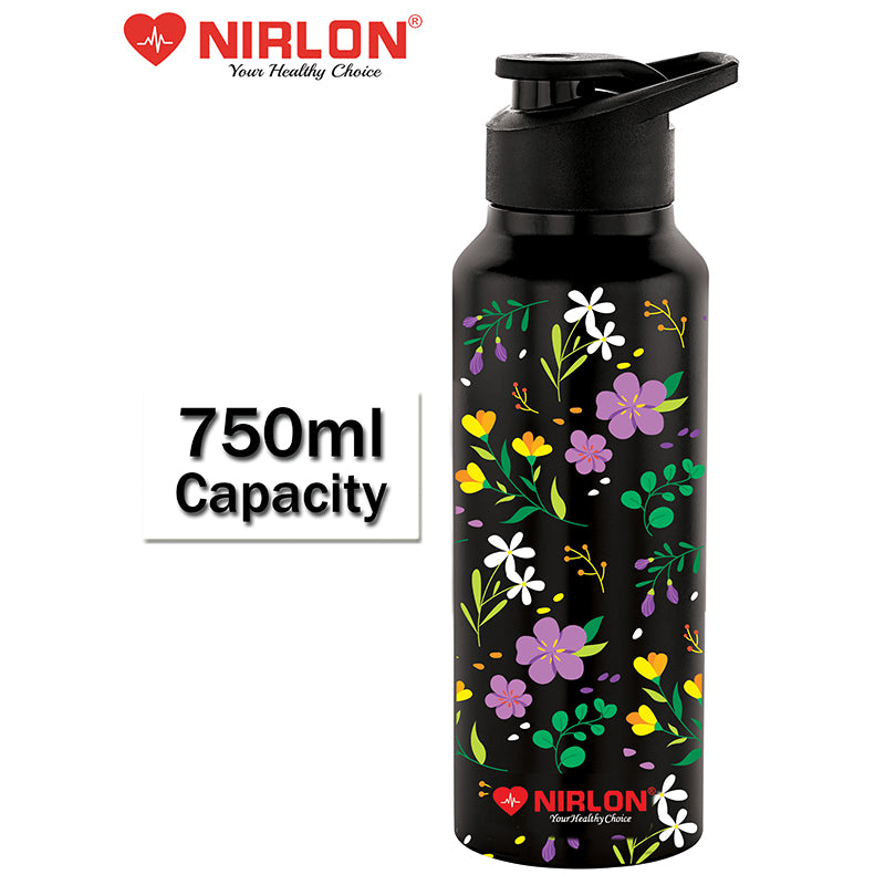 Buy Malvina Floral Water Bottle - 750 ML Bottle from Vaaree