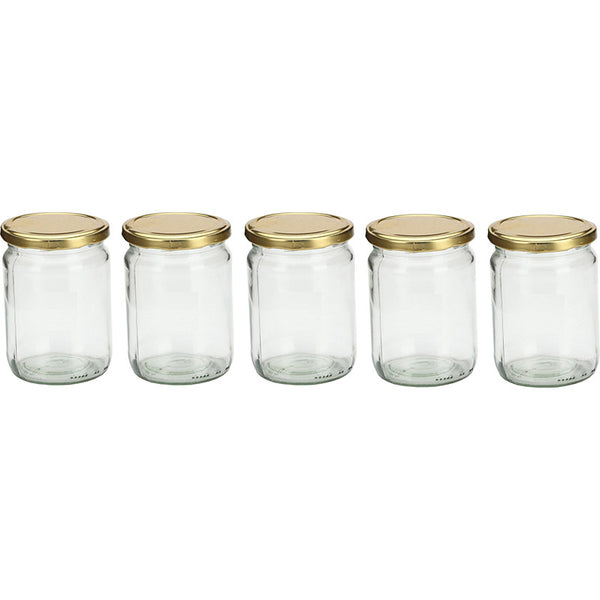 Serga Storage Jar (500 ML) - Set Of Five