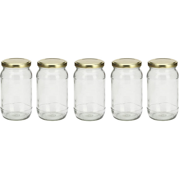 Mikio Storage Jar (400 ML) - Set Of Five