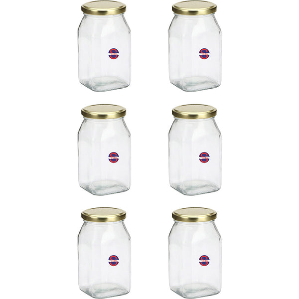 Maksim Storage Jar (200 ML) - Set Of Six