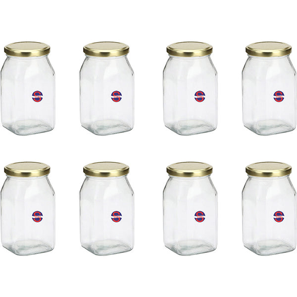 Maksim Storage Jar (200 ML) - Set Of Eight