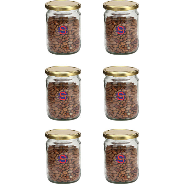 Serga Storage Jar (500 ML) - Set Of Six