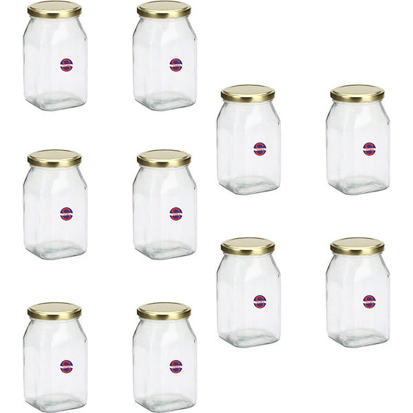 Maksim Storage Jar (200 ML) - Set Of Ten