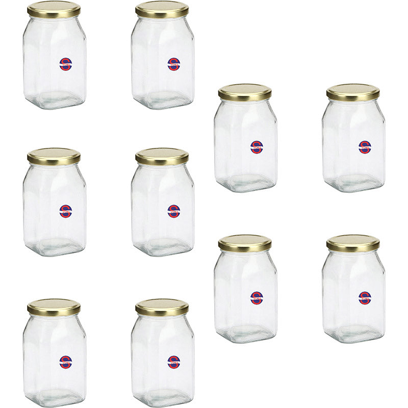 Buy Maksim Storage Jar (200 ML) - Set Of Ten Jar from Vaaree