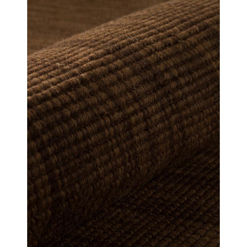 Buy Ethereal Hand Woven Rug - Dark Brown Rugs from Vaaree