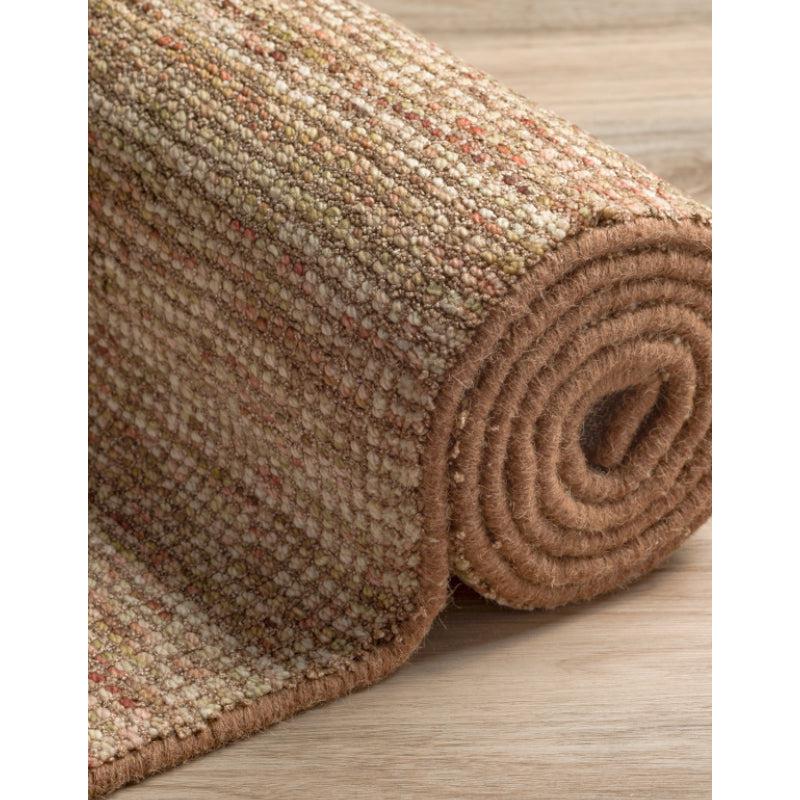 Buy Thread Tale Hand Woven Rug - Brown Rugs from Vaaree